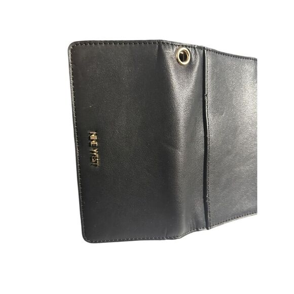 Nice NINE WEST BLACK  SPACIOUS Wallet GOOD CONDITION - Picture 6 of 8